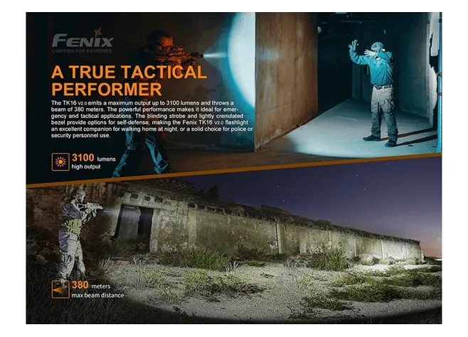 Ліхтар Fenix TK16 V2.0 Фото 2